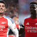 Saka e Havertz trabalham juntos, Arsenal 2-0 Wolves